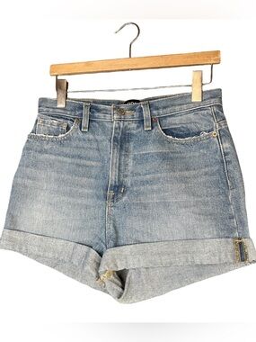Urban Outfitters BDG Denim Jean Shorts Size 27  2” Inseam Mom High Rise Fold Hem